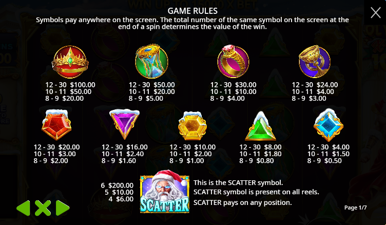 Gates Of Olympus X-Mas 1000 (Pragmatic Play) Image 2